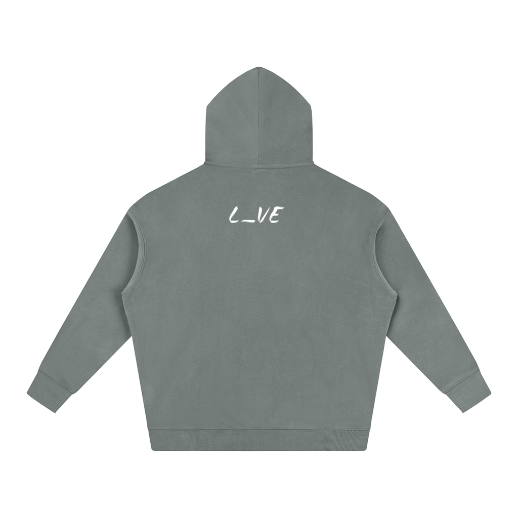 The Oversized Fleeced Hoodie (Slight Stretch)