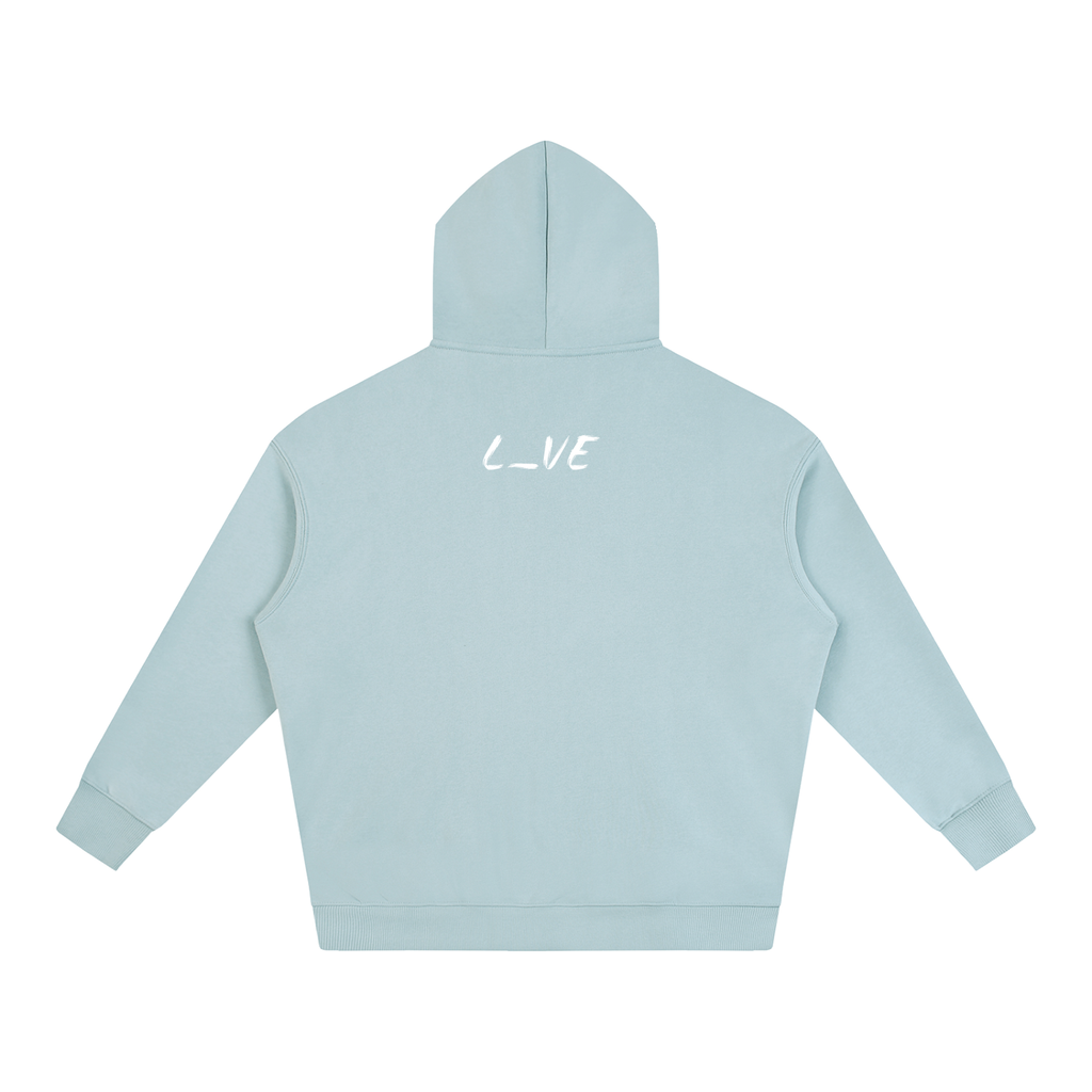 The Oversized Fleeced Hoodie (Slight Stretch)