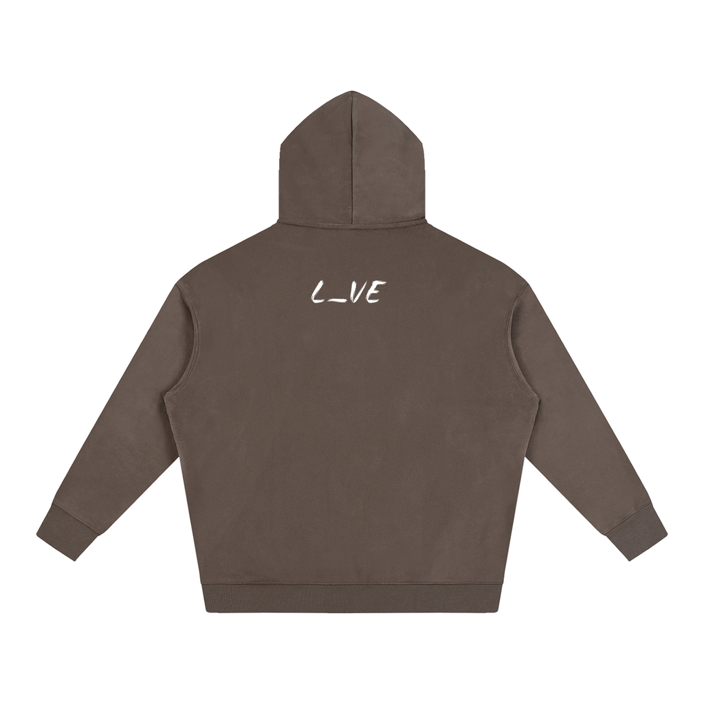 The Oversized Fleeced Hoodie (Slight Stretch)
