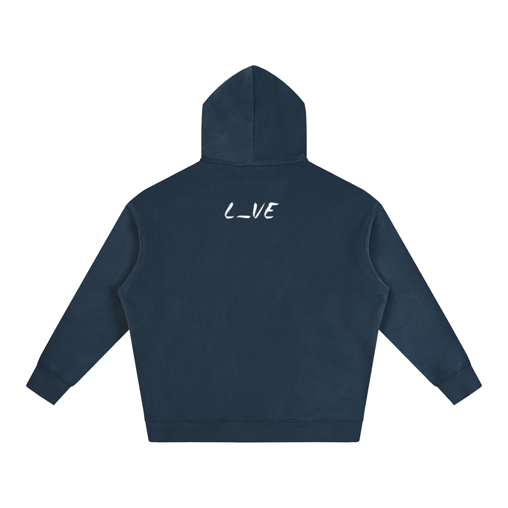 The Oversized Fleeced Hoodie (Slight Stretch)