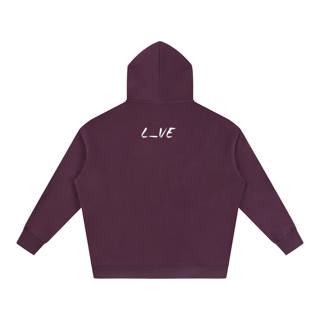 The Oversized Fleeced Hoodie (Slight Stretch)