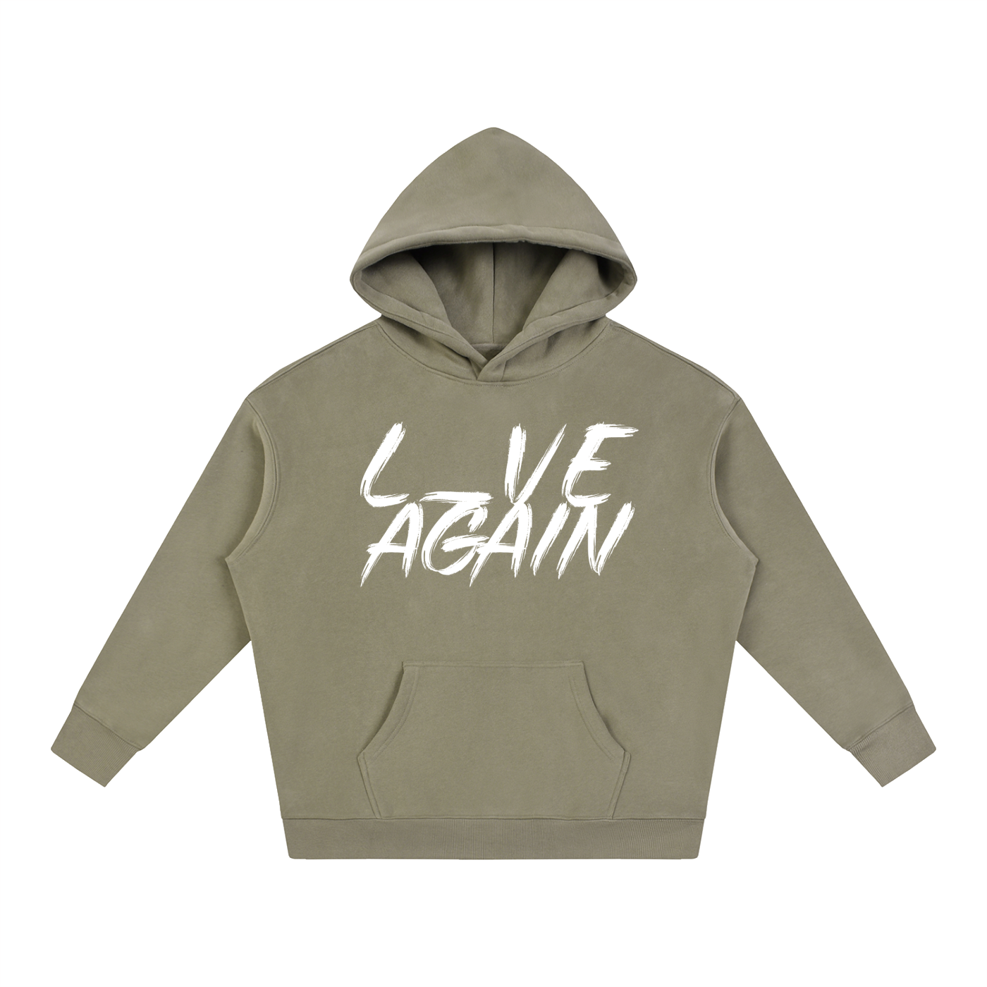 The Oversized Fleeced Hoodie (Slight Stretch)
