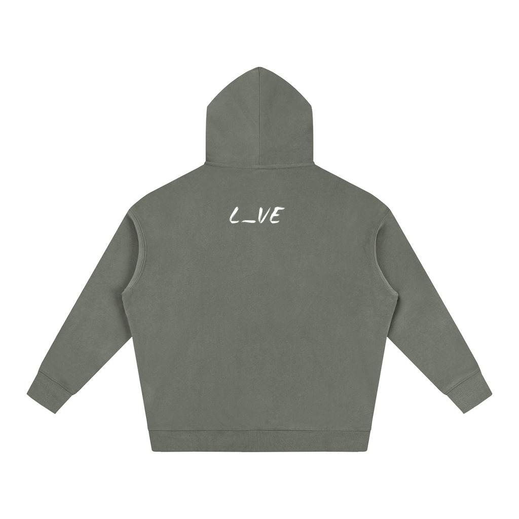 The Oversized Fleeced Hoodie (Slight Stretch)