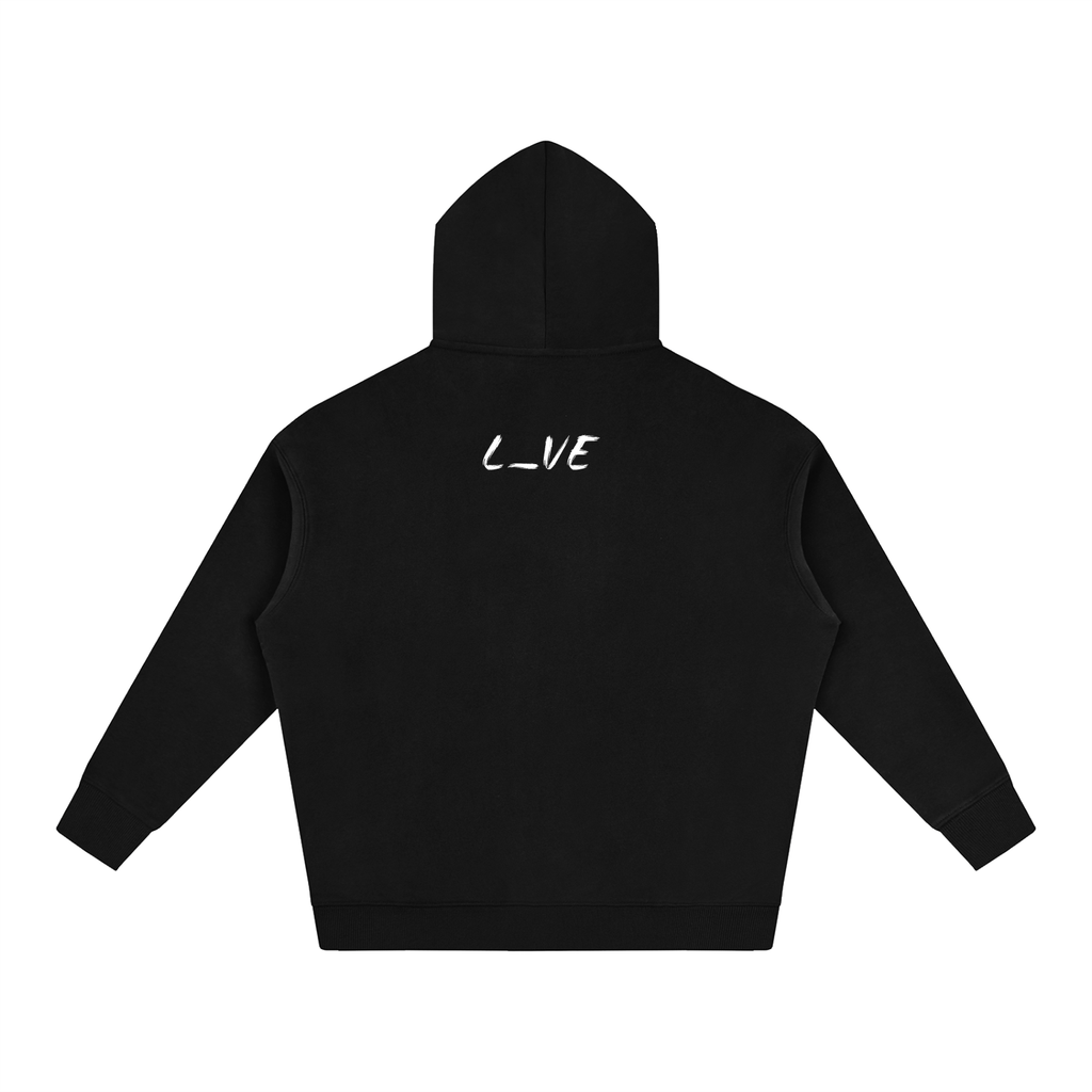 The Oversized Fleeced Hoodie (Slight Stretch)