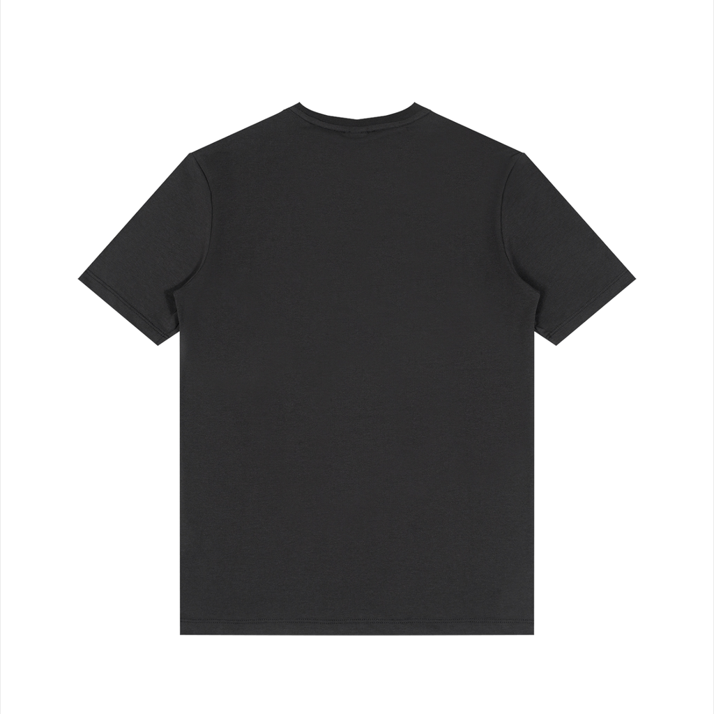 Men's Solid V-Neck T-Shirt (Fabric Blend)