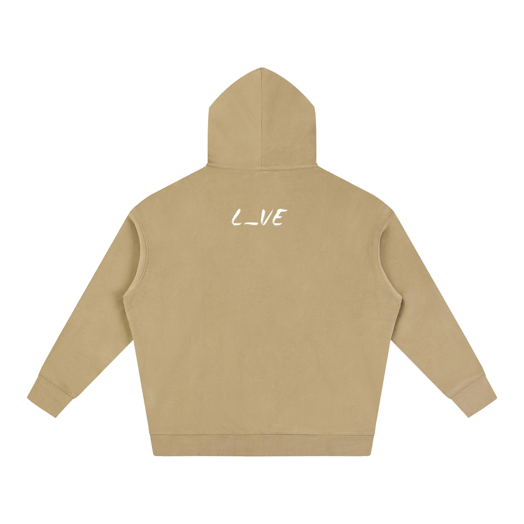 The Oversized Fleeced Hoodie (Slight Stretch)