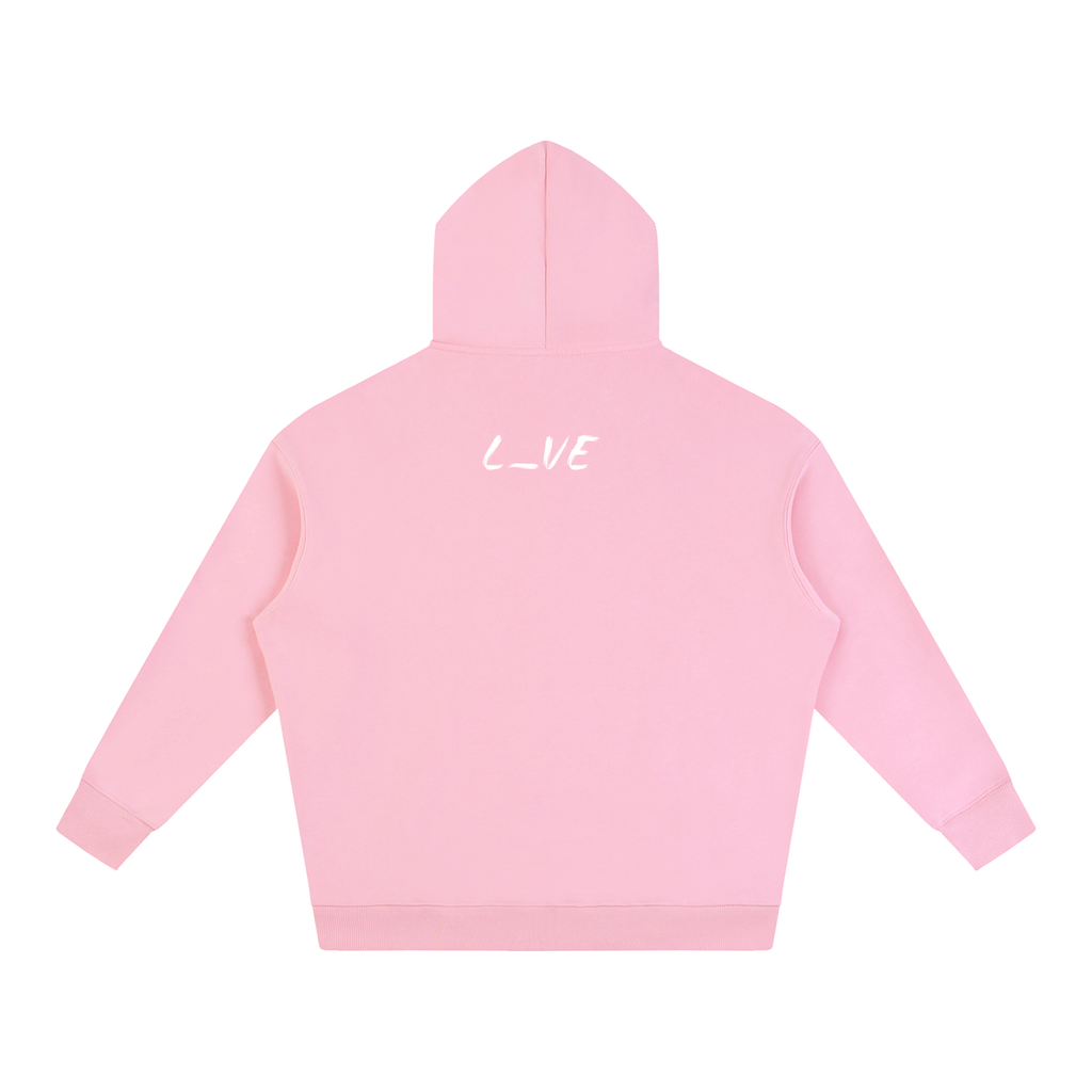 The Oversized Fleeced Hoodie (Slight Stretch)