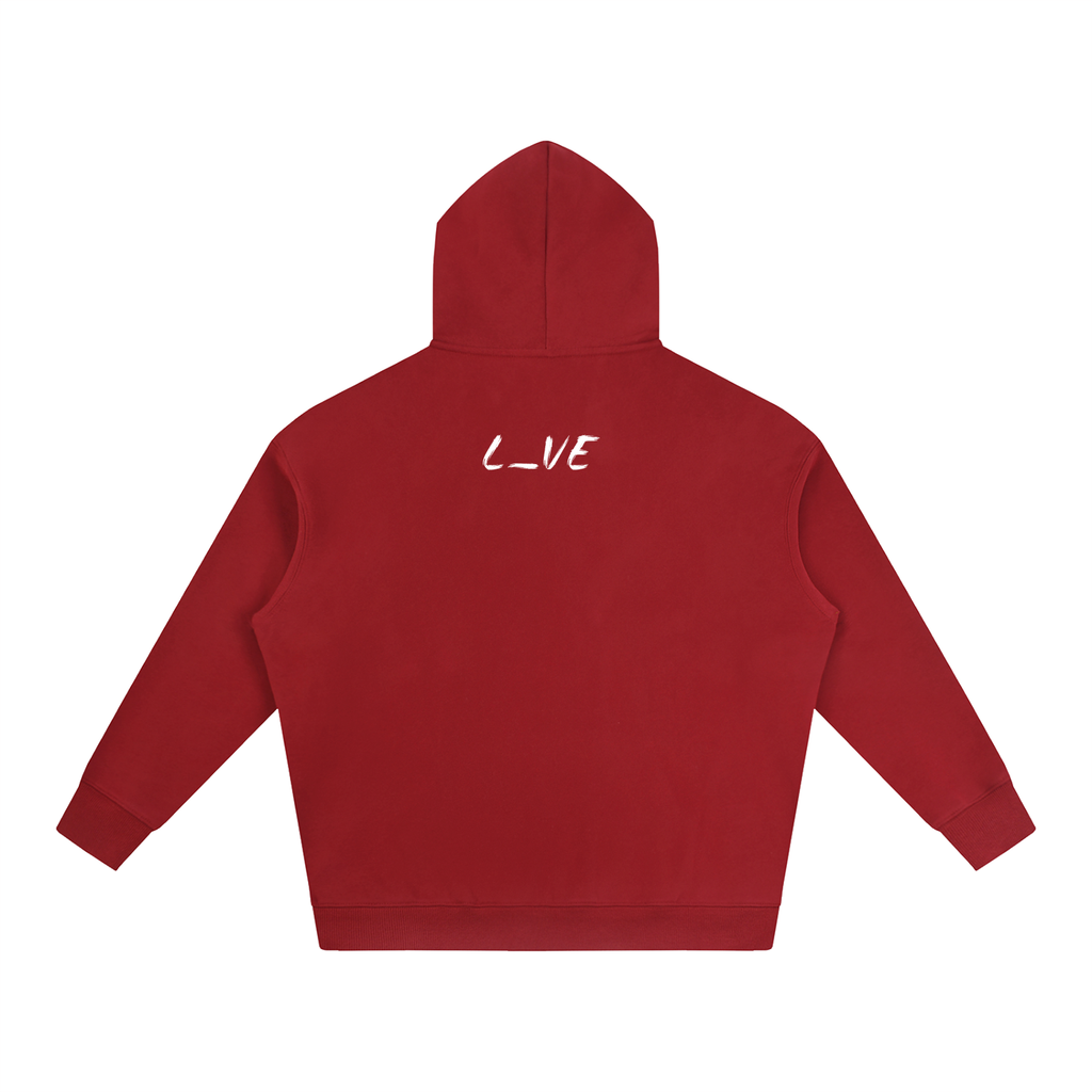 The Oversized Fleeced Hoodie (Slight Stretch)